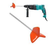 Drill Paint Mixer, Stirring Rod Accessory, Mixing Attachment Tool, Construction Grade Blend Stirrer, Efficient Material Mixing Head for Paint Mortar Work, Home Tool for Builders Artists Studio Use