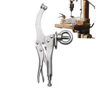 Drill Press Locking - 9" Welding Clamps | Heavy Duty Drill Press Accessories for Woodworking, Steel Quick Release Locking Plier, Non-Slip Grip for Metalworking Workshop Construction
