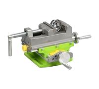 Drill Press Vise - Cross Slide Vise Small - Servicio De Banco De Metal Pesado Para Fresado, Máquina De Perforación De Carpintería Minimizando El Potencial De Daño De La Pieza De Trabajo Durante La Ope