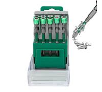 Drill Screw Bit Set - Screwdriver Bit Set | Anti-Slip Handle Hand Tools | Magnet Screw Ring Driver Bits Kit | Steel Ergonomic Repair Tool For Home Furniture Cabinet Car Deck Machinery Woodworking