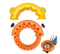 Drill Sharpener, Bit Grinder, Angle Adjuster, Multifunction Tool, Portable Design, Precision Mechanism, Swift Honing, Robust Build, Ideal con Rapid System for Workshop Art