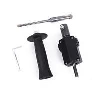 Drill to Hammer Adapter | Alloy Steel Converter for Glass/Metal/Wood | Electric Drill to Hammer Tool with Hex Wrench & Handle | 6x150mm Bit Included