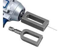 Drill Wire Twister - 2.48 pulgadas taladro alambre herramienta de varado | Heavy Duty Wires Twisting Tool para esgrima | Rebar Tying Construction Wires Stranding Made Of Carbon Steel. 29g A 33g.
