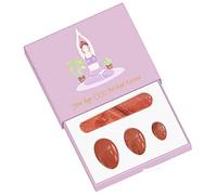 Drilled Jade Eggs Natural Rose Quartz Yoni Egg for Kegel Exercise Crystal Sphere -Drilled_B_with_Box