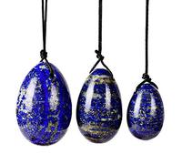 Drilled Lapis Lazuli Yoni Eggs Jade Ball Set Natural Stone Jade Egg Massager Kegel Exercise Muscles Tighten Crystal Ball-type 4