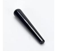Drilled Yoni Eggs with Yoni Wand Set From Natural Black Obsidian for Women Kegel Exercise-CHINA_12cm Wands