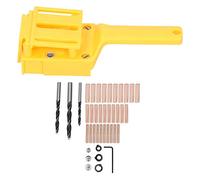 Drilling Locator Set | Hole Positioner for Woodworking & DIY Projects | ABS Handheld Perforation Tool with 45 Accessories | Precise Hole Open Guide