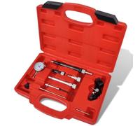 Drillkyn Kit de herramientas para bomba de inyección diesel, resistente con carraca, llave, destornillador, alicates, martillo, cincel, cortador y extractor en maletín de transporte para Bosch, VE