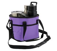 Drink Bag Tote, Bottle Carrier Pack, Ajustable Shoulder Strap Holder for Outdoor Camping Sports Hydration Storage Organizer Convenience Access Carrying Solution for Daily Outdoor Activities Use Gear