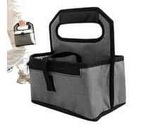 Drink Carrier For Delivery - Reusable Insulated Cup Holder, Reusable Insulated Coffee Cup Holder | Foldable Beverage Carrier with Handle For Coffee, Tea, and Daily Commutes, Camping