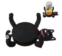 Drink Coasters - Coasters For Drinks | 3D Printed Cat Coaster For Party Favors, Home Decor, Non-Slip Cup Holder For giftss, Home Decoration, Goodie Bag Stuffers For Cat Lovers