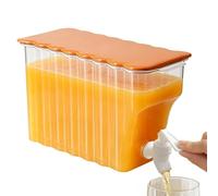 Drink Dispenser - Beverage Container 3.6L Serving Jug | Leakproof Spigot Design Large Capacity Cold Drink Server for Home, Office, Restaurant, Wedding, Barbecue, Beverage or Serving Use