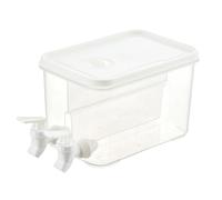 Drink Dispenser for Fridge | 3L Drinking Pitcher | with Spigot Fridge Beverage Dispenser | for Juice Cocktails Iced Tea Soda Party Kitchen Countertop Home