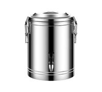 Drink Dispenser - Insulated Stainless Steel Large Beverage Container, Water Dispenser Of 5 Gallon Capacity | Perfect Camping Picnic Cafe Restaurant Commercial Use For Coffee Tea Lemonade