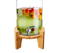 Drink Dispenser Stand - Water Juice Pitcher Dispensers Base |,Round Base Kitchen Accessories - Counter Lemonade Dispenser Holder,for Event Catering Restaurant Bar Wedding Birthday Buffet Church Marke