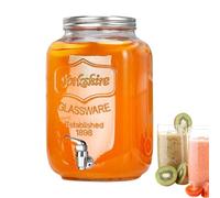 Drink Dispensers for Parties, Leakproof Beverage Dispenser with Spigot, Food-Grade Transparente Pitcher 3L Clear, Hosting Party for Lemonade, sangría, cócteles
