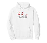 Drink Drank Drunk - Camiseta Divertida de Navidad Vino Sudadera con Capucha