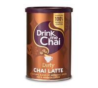 Drink Me Chai - Chai Latte Sucio de 200 g | Solo Añade Agua. Té Chai Latte Sucio en Polvo | Hecho con Café Arábica 100% Colombiano y Nuestra Receta Secreta de Té de Chai Latte (Paquete de 1)