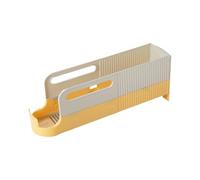 Drink Organizer Fridge - Can Holder Dispenser, Stackable Beverage Storage, Adjustable Drink Shelf, Durable Plaastic Rack | Pantry Kitchen Cabinet Placement, Freezer Refrigerator Organization, Home