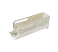 Drink Organizer Fridge - Can Holder Dispenser, Stackable Beverage Storage, Adjustable Drink Shelf, Durable Plaastic Rack | Pantry Kitchen Cabinet Placement, Freezer Refrigerator Organization, Home