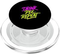Drink Pee Repeat Consejo para borrachos de Fiesta - PopSockets PopGrip para MagSafe