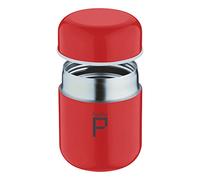 Pioneer Flasks Food Pod Cápsula de Alimentos aislada al vacío, Acero 18/10, Rojo, 280ml