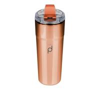 Drink Pod Metallic Range Termo para café de 450 ml, cobre, taza de viaje con doble pared aislante de acero inoxidable