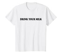 Drink Your Milk Sign I Love Milk I Like It Raw Funny Milk Camiseta