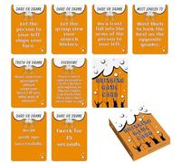 Drinking Card, Game Nights, House Party Hilarious Prompts Compact Design Group Friendly Bold Challenges, Friendly Cards for Adults, Family, Parties 3.54x2.76x0.79 Inches