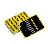 Drinking Games - Fun Games - Compact Paper Board Game 9cm 90g Portable For Bar Nights Birthdays Family Celebrations Travel and Social Gatherings