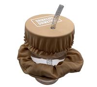 DrinkSafe I El coletero antidroga protector de bebida reutilizable a demanda, antiderrame para fiestas y festivales seguros I Beige