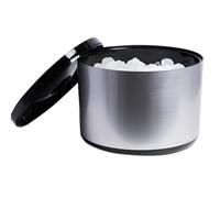 Drinkstuff - Cubo para hielo, Plástico(efecto Aluminio), 10 Litros