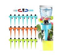 Drip Irrigation, 21 Pcs Drip Irrigation with Slow Release Watering System, Drip