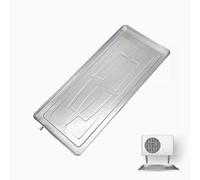 Drip Tray with Drain, Drain Pan,Rustproof Air Conditioner Drip Tray,Thickened Galvanized Drip Tray,Condensate Drainage Tray,Reinforced,Various Sizes(100 * 47.5 * 3.5cm)