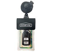 DRIPAC KP01 - Funda Impermeable Flotante para Llaves de Coche, Impermeable, para Auriculares, Tarjeta de crédito, Dinero, Monedas, Licencia de Conducir, teléfono de Palma (Negro)