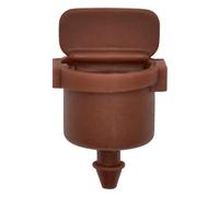 DRIPALIA | 135 x Gotero Inspeccionable para riego por goteo | color marrón | 4 Litros Hora | Protegido contra los rayos UV | Resistente a agroquimicos | Riego Eficiente para tu Huerto y Jardín