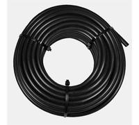DRIPALIA - Microtubo flexible Ø4mm para riego por goteo | Polietileno | Negro | 15m