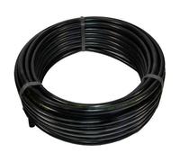 DRIPALIA - Tubería de riego por goteo 16mm | Manguera para riego sin gotero | Negra | Rollo de 400m| Para huertos y jardines