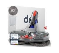 Dripl - Cabezal de fregona eléctrica para Dyson V7, V8, V10, V11, V15, con depósito de Agua extraíble, 6 fregona Lavable + 1 depósito de llenado (V7/V8/V10/V11/V15)