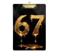 Dripping Style Golf 67 - Portapapeles para patología del habla, impermeable, para entrenadores, aulas médicas, tamaño 9 x 12.5 pulgadas, tabla para escribir