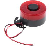 DriSentri Alarma de respaldo para automóvil, 12V / 24V 105dB Alarma de marcha atrás universal para automóvil Cuerno de respaldo zumbador de zumbador inverso con luz