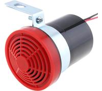 DriSentri Alarma de respaldo para coche, 12 V-24 V, 105 dB, universal, alarma de advertencia de bocina de marcha atrás, bocina de marcha atrás, zumbador para motocicleta, coche y vehículo