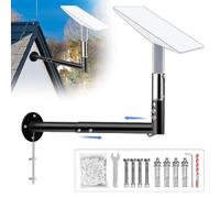 DriSubt Starlink - Soporte de pared largo ajustable Starlink, kit de montaje Starlink con adaptador Starlink Mount Starlink, soporte de techo Starlink para Starlink Internet Kit Satellite