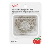 Dritz 26 Pines de satén, 1-1/16 Pulgadas (400 Unidades), Plateado, 1-5/16-inch