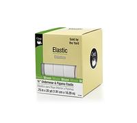 Dritz 3/4 X 20 M Ropa Interior y elástica de Pijama, Color Blanco