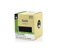Dritz 9406B Elástico Que no se enrolla 3/4 x 18, Color Negro, Poliéster, 3/4-Inch by 18-Yard