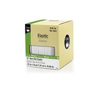 Dritz 9406W Elástico Que no se enrolla 3/4 x 18, Color Blanco, Poliéster, 3/4-Inch by 18-Yard, 54