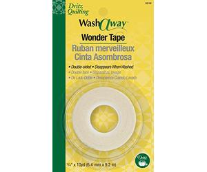 Dritz Cinta Quilting Washaway Wonder Tape-.25-Inch X 10yd