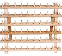 Dritz Estante de madera para hilos, 4 unidades, madera lisa