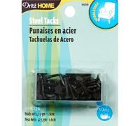 Dritz para tapicería Tachuelas de Acero 5/8-inch 1,5 oz. Negro, Acrílico, Multicolor, Juego de 6